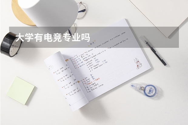 大学有电竞专业吗
