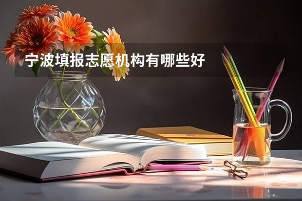 宁波填报志愿机构有哪些好