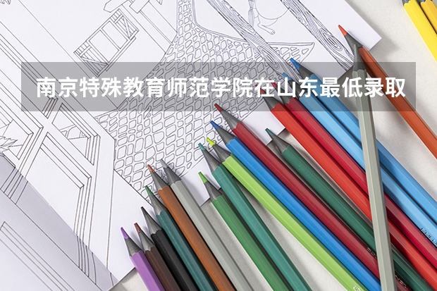 南京特殊教育师范学院在山东最低录取分数线介绍