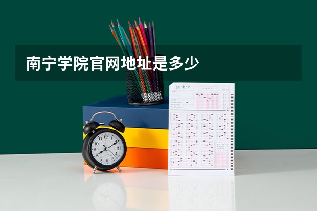 南宁学院官网地址是多少