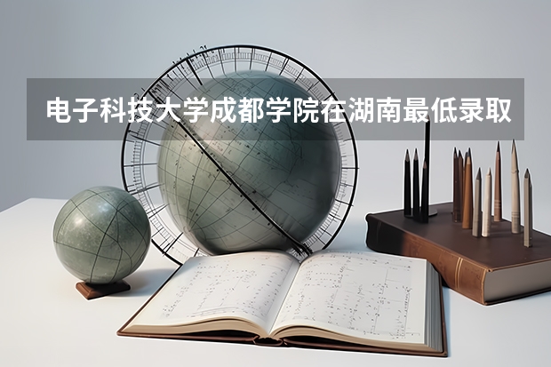 电子科技大学成都学院在湖南最低录取分数线介绍