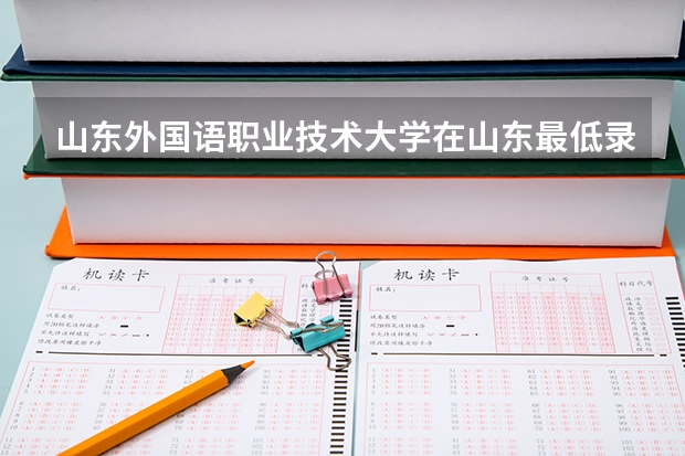 山东外国语职业技术大学在山东最低录取分数线介绍