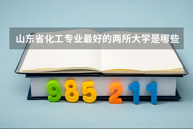 山东省化工专业最好的两所大学是哪些？