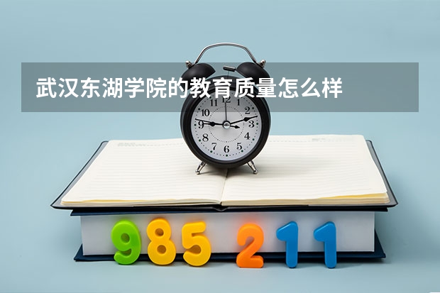 武汉东湖学院的教育质量怎么样