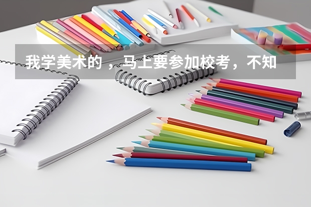 我学美术的 ，马上要参加校考，不知道怎么选择学校