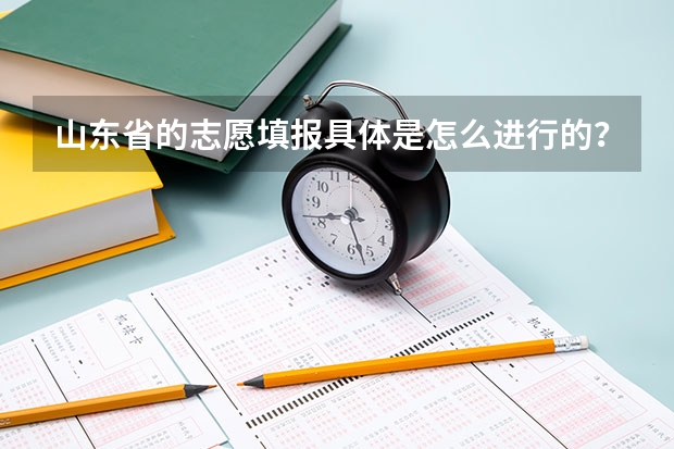 山东省的志愿填报具体是怎么进行的？