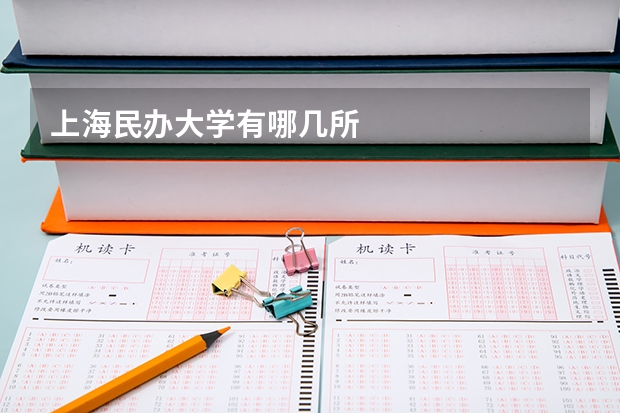 上海民办大学有哪几所
