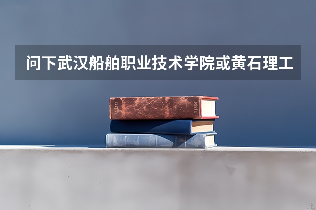 问下武汉船舶职业技术学院或黄石理工学院学校好吗？三本差一分能被录机电一体化专业吗？谢谢了。。