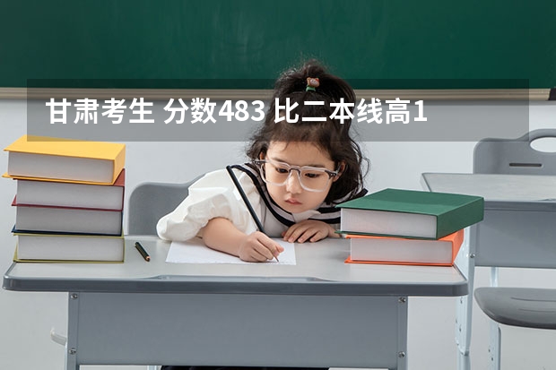 甘肃考生 分数483 比二本线高13分 报考兰州商学院 兰州理工大学和兰州交通大学怎么选择 还有什么好专业呢