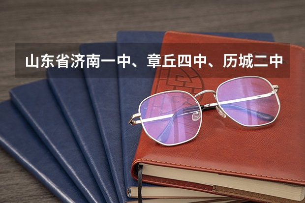 山东省济南一中、章丘四中、历城二中、历城一中、济南中学、的学校代码是多少