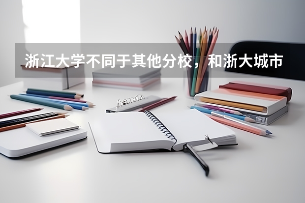 浙江大学不同于其他分校，和浙大城市学院 之类学校的区别是什么（具体）