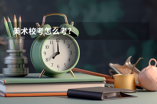 美术校考怎么考?