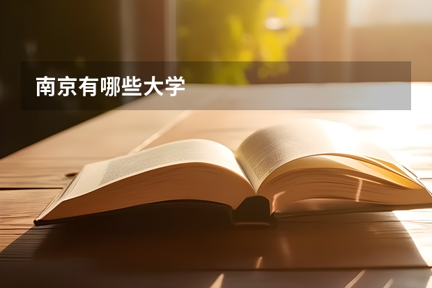 南京有哪些大学