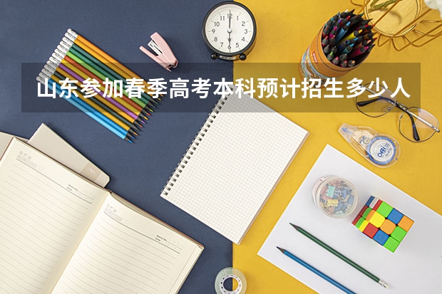 山东参加春季高考本科预计招生多少人