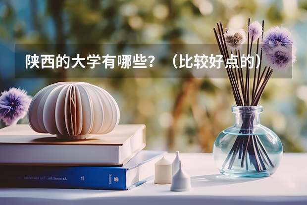 陕西的大学有哪些?(比较好点的)