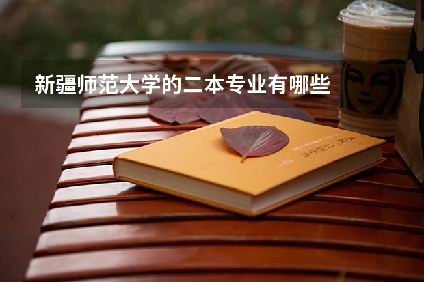 新疆师范大学的二本专业有哪些