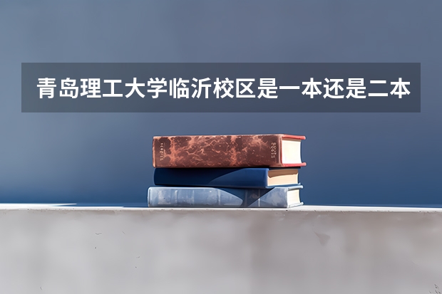 青岛理工大学临沂校区是一本还是二本啊？（青岛理工大学二本分数线）