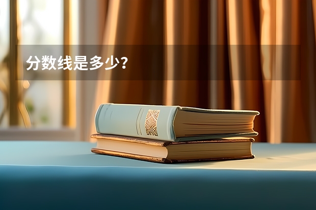 分数线是多少?