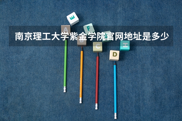 南京理工大学紫金学院官网地址是多少