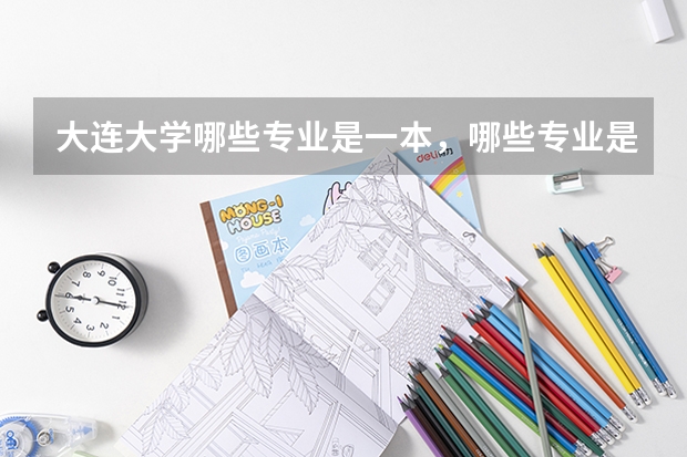 大连大学哪些专业是一本，哪些专业是二本，艺术设计（新媒体）的师资