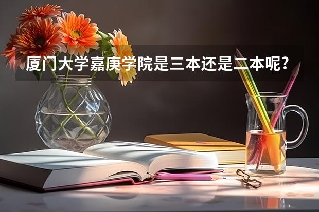 厦门大学嘉庚学院是三本还是二本呢?
