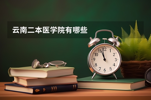 云南二本医学院有哪些