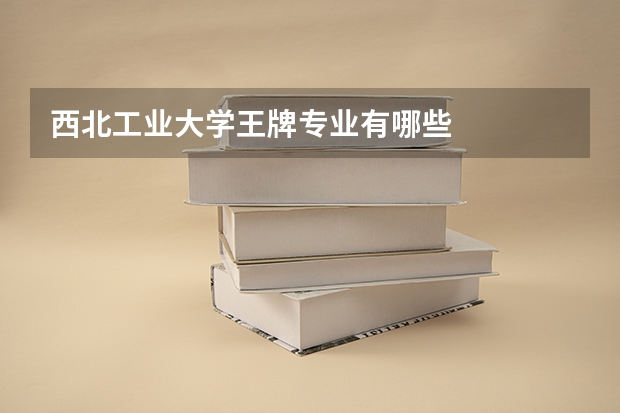西北工业大学王牌专业有哪些