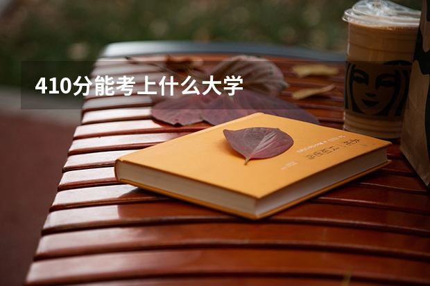 410分能考上什么大学