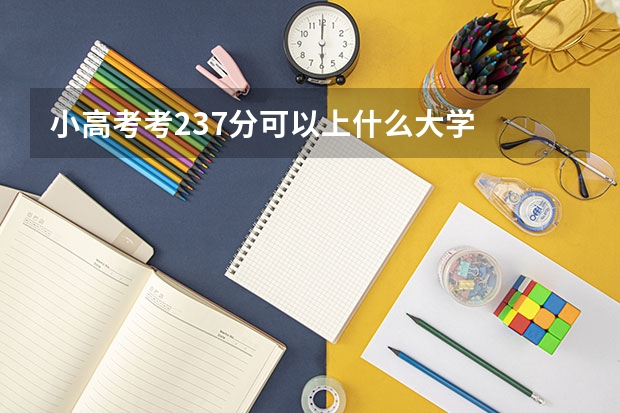 小高考考237分可以上什么大学