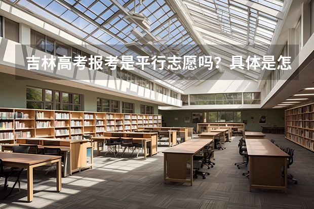 吉林高考报考是平行志愿吗？具体是怎么报 ？可以报几个学校？？