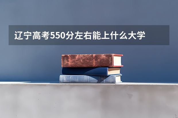 辽宁高考550分左右能上什么大学