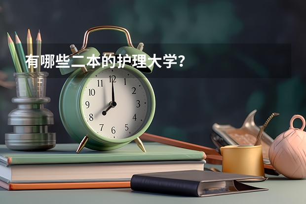 有哪些二本的护理大学？