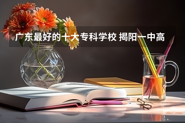 广东最好的十大专科学校 揭阳一中高考成绩