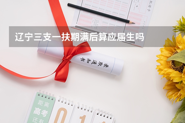 辽宁三支一扶期满后算应届生吗