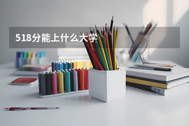 518分能上什么大学