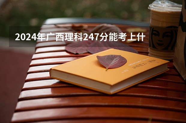 2024年广西理科247分能考上什么大学?