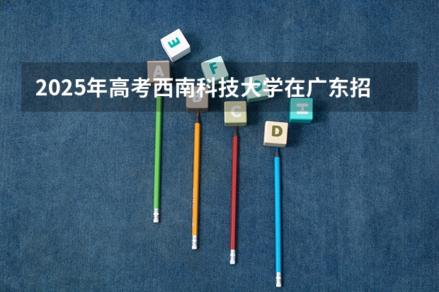 2025年高考西南科技大学在广东招生计划是什么