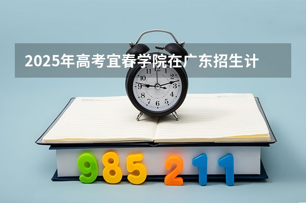 2025年高考宜春学院在广东招生计划是什么