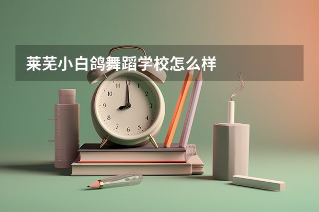 莱芜小白鸽舞蹈学校怎么样