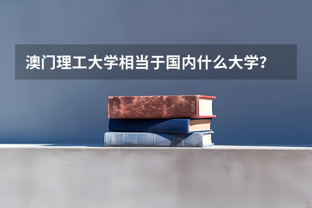 澳门理工大学相当于国内什么大学？