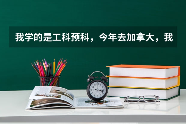 我学的是工科预科，今年去加拿大，我看上了5所大学，UBC、FSU、多大、麦吉尔以及麦吉玛斯特，到底哪所好呢