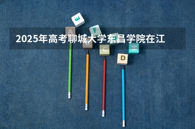 2025年高考聊城大学东昌学院在江西招生计划是什么（2026参考）