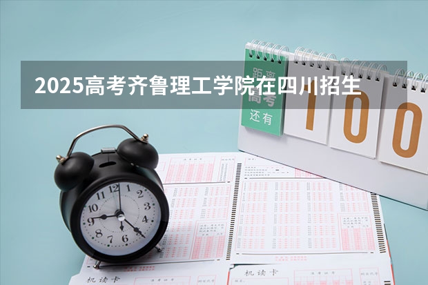 2025高考齐鲁理工学院在四川招生计划（2026参考）