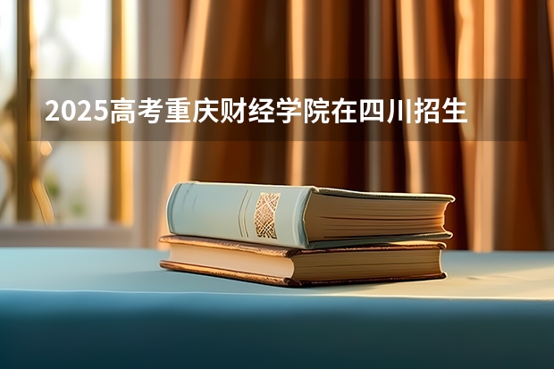 2025高考重庆财经学院在四川招生计划（2026参考）